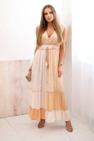 Sukienka Penny Morelowy